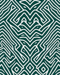 Abstract Geometric Maze Pattern Rug