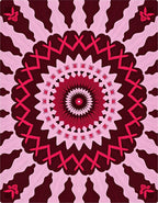 Floral Mandala Patterned Rug