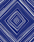 Concentric Diamond Stripes Design Rug