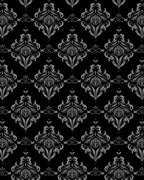 Ornate Floral Damask Pattern Rug