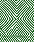 Modern Green Geometric Design Rug