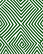 Modern Green Geometric Design Rug