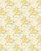 Abstract Spring Floral Sketch Rug