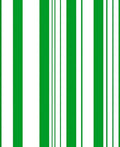 Classic Green White Stripe Design Rug