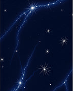 Cosmic Starburst Nebula Pattern Rug