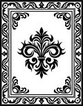 Classic Floral Border Design Rug