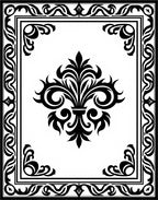 Classic Floral Border Design Rug