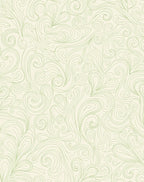 Flowing Vine Swirl Pattern Rug