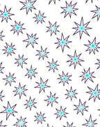 Sparkle Starburst Pattern Rug