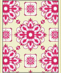 Radiant Floral Medallion Pattern Rug