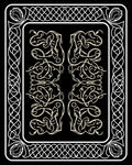 Ornate Intertwined Floral Pattern Rug