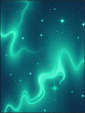 Cosmic Swirls Starry Night Design Rug