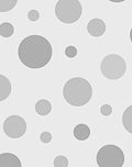 Modern Gray Dot Patterned Rug
