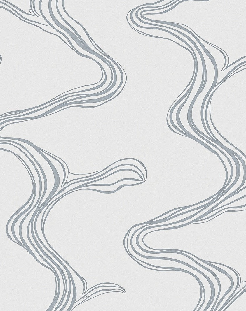 Abstract Flowing Lines Pattern Rug