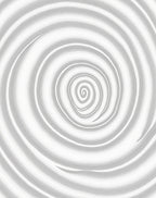 Monochrome Abstract Swirl Pattern Rug