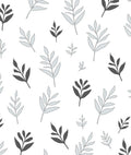 Minimalist Leaf Patterned Design Rug