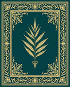 Ornate Botanical Emerald Ivory Rug