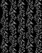 Birds And Vines Whimsical Design Rug