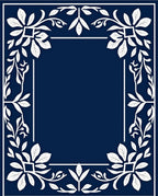 Classic Floral Border Design Rug