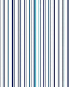 Navy Blue Aqua Vertical Stripe Pattern Rug