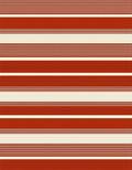 Terracotta Stripe Pattern Rug