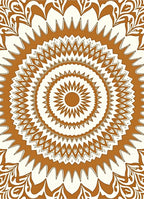 Circular Symmetrical Pattern Rug
