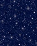 Celestial Starburst Dot Pattern Rug