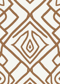 Earth Tones Abstract Geometric Pattern Rug