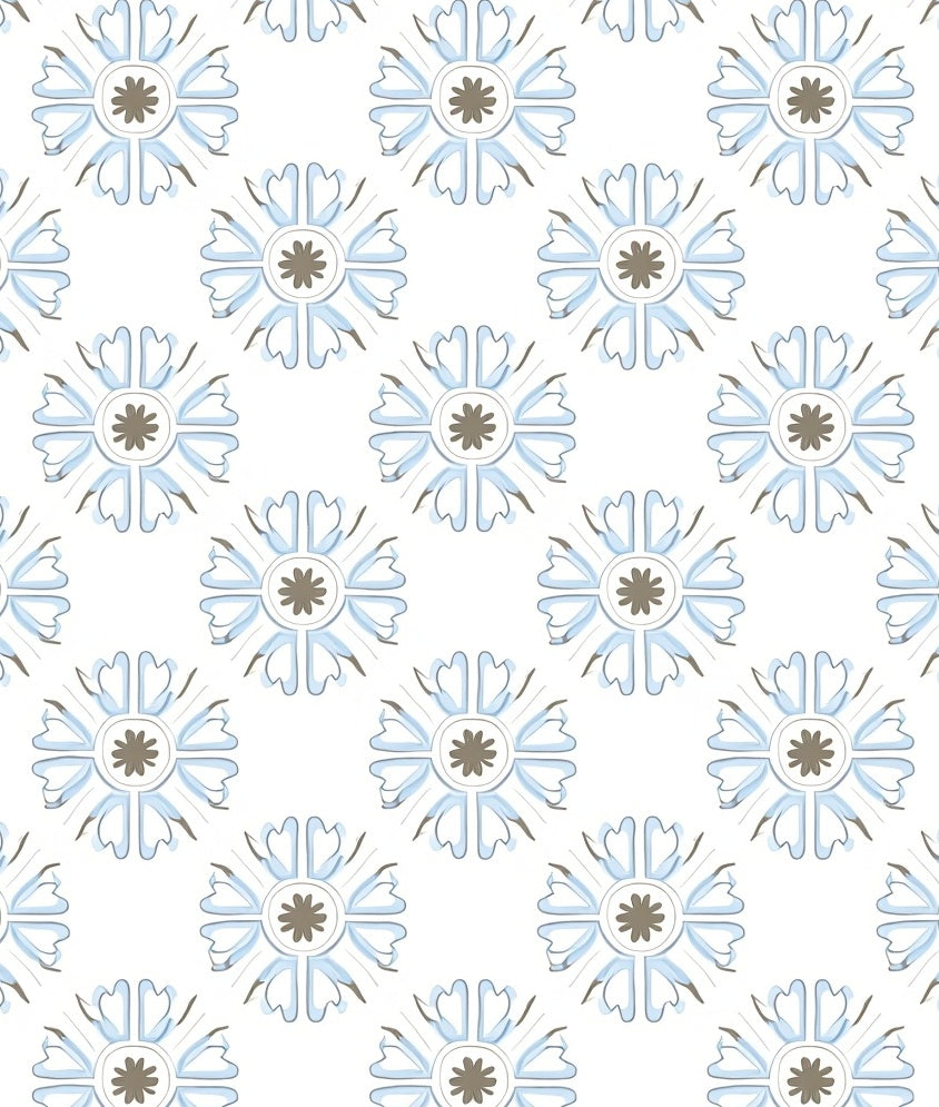 Subtle Floral medallion pattern Rug