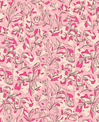 Abstract Floral Line Art Pattern Rug