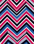 Bold Geometric Chevron Pattern Design Rug