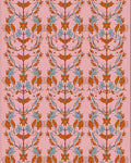 Ornate Floral Vine Pattern Design Rug