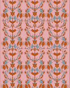 Ornate Floral Vine Pattern Design Rug