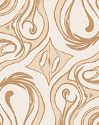 Abstract Swirl Nature Pattern Rug