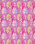 Playful Floral Abstract Design Rug