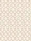 Abstract Geometric Line Contour Rug