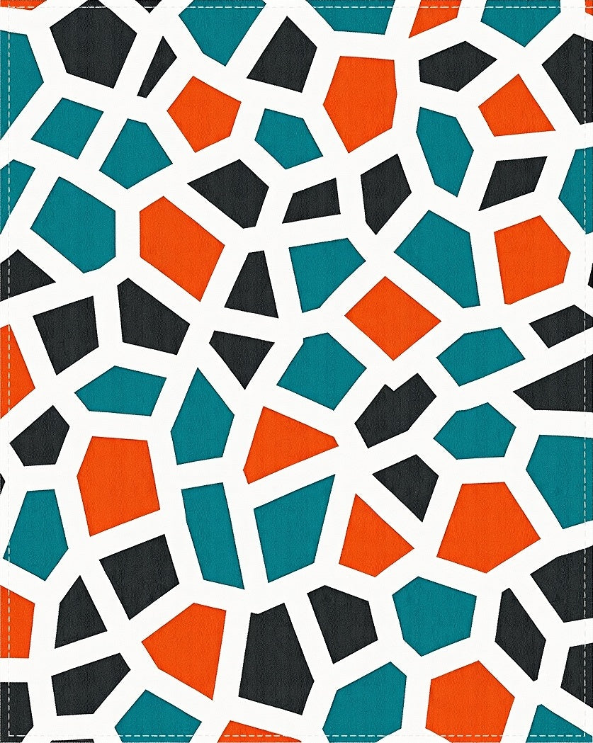 Abstract Geometric Pattern Rug