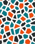 Abstract Geometric Pattern Rug