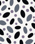 Abstract Oval Circle Pattern Rug