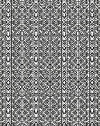 Intricate Geometric Tribal Stripe Pattern Rug