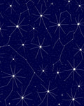 Celestial Star Constellation Pattern Rug