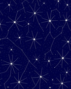 Celestial Star Constellation Pattern Rug