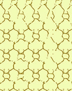 Organic Honeycomb Pattern Design Rug