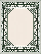 Intricate Scrollwork Botanical Pattern Rug