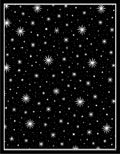 Night Sky Star Pattern Rug