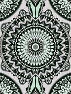 Intricate Floral Mandala Pattern Rug