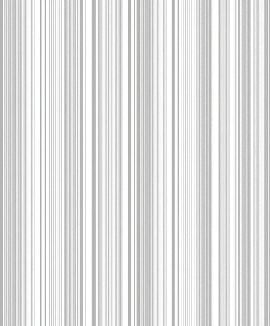 Minimalist Gray Vertical Stripe Pattern Rug