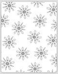 Gray Feathered Starburst Medallion Rug