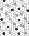 Geometric Hexagon Pattern Rug