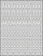 Monochrome Geometric Repeating Pattern Rug